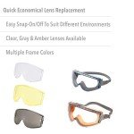 Uvex Honeywell Stealth Clear Safety Goggles