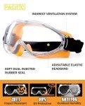 Safety Goggles for Glasses - Anti-Fog & Scratch-Resistant
