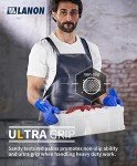 Heavy-Duty PVC Chemical Resistant Gloves - 6 Pairs