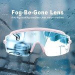 UKNOW Anti-Fog Safety Goggles for Glasses