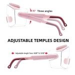 UKNOW Anti-Fog Safety Goggles for Glasses