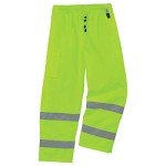 Hi-Vis Thermal Pants for Men, Lime, Large