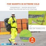 Hi-Vis Thermal Pants for Men, Lime, Large