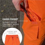 Hi-Vis Thermal Pants for Men, Lime, Large