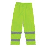 Hi-Vis Thermal Pants for Men, Lime, Large