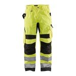 Hi-Vis Yellow/Black Rip Stop Pants for Men