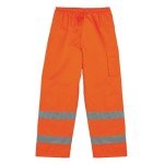 Hi-Vis Thermal Safety Pants for Men, Orange, XL