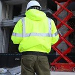 Hi-Vis Reflective Winter Jacket for Men