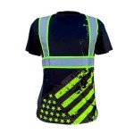Hi Vis Stealth Work Shirt - 3X Black T-Shirt