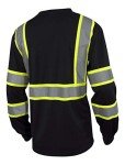 Hi-Vis Reflective Long Sleeve Safety Shirt, 2XL