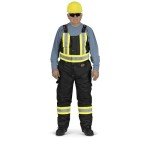 Men's Hi-Vis Insulated Waterproof Bib Overalls