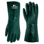 Heavy Duty PVC Coated Work Gloves - Men's Large