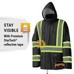 Hi-Vis Waterproof Safety Rain Suit for All