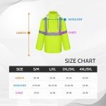 High-Visibility Waterproof Rain Jacket for Men/Women