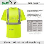 Hi-Vis Reflective Safety Shirts for Men – 3/5 Pack