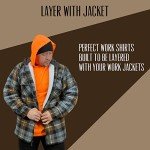 Men's High Visibility Safety Shirts - Yellow (3 Pack)