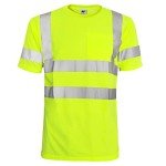 L&M ANSI Class 3 Hi-Vis Lime T-Shirt 2XL
