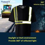High-Visibility Reflective Safety T-Shirt 3-Pack