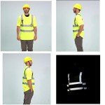 Hi-Vis Safety T-Shirts for Work - 3 Pack