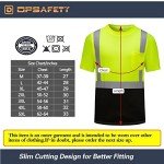 Hi-Vis Quick-Dry Safety Shirts with Reflective Strips