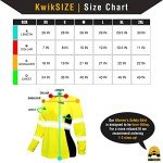 Women's Long Sleeve Hi-Vis Safety Shirt - Yellow XL