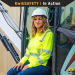 Women's Long Sleeve Hi-Vis Safety Shirt - Yellow XL