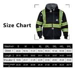 Hi-Vis Reflective ANSI Class 3 Men's Hoodie