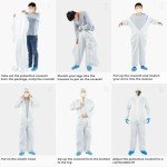 Disposable Hazmat Suit | Full Body Coverall for All