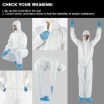Disposable Hazmat Suit | Full Body Coverall for All
