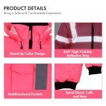 High Visibility Waterproof Reflective Jacket for Women