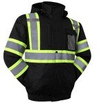 Hi-Vis Winter Safety Bomber Jacket for All