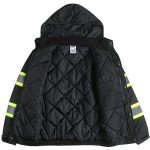 Hi-Vis Winter Safety Bomber Jacket for All
