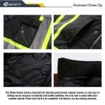 Hi-Vis Winter Safety Bomber Jacket for All