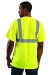 High Visibility Short Sleeve Wicking T-Shirt, 2X-Large