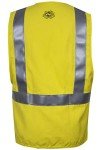 High-Visibility Deluxe Road Safety Vest - XL