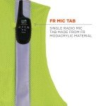 Ergodyne Class 2 FR Modacrylic Safety Vest, Lime