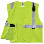 Ergodyne Class 2 FR Modacrylic Safety Vest, Lime