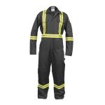 High Visibility Flame Resistant Coverall - X-Large
