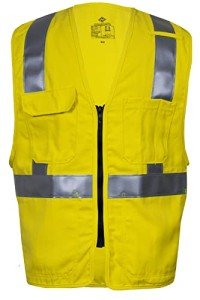 Hi-Vis Deluxe Road Safety Vest - Type R Class 2