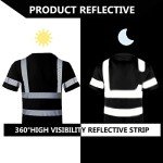 Hi Vis Reflective Safety T-Shirt for Men