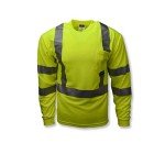 Radians Class 3 Moisture-Wicking Safety T-Shirt, Green