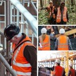 High Visibility Safety Vest with Pockets - Medium
