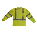 Radians Class 3 Moisture-Wicking Safety T-Shirt, Green