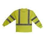Radians Class 3 Moisture-Wicking Safety T-Shirt, Green