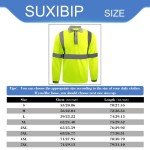 Hi-Vis Yellow Long Sleeve Reflective Safety Shirt