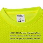 Men's High Visibility Reflective Safety T-Shirts - 3-Pack