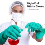 Chemical Resistant Nitrile Gloves for Outdoor Safety
