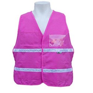 Pink Incident Command Vest – Regular Size
