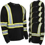 High Visibility Reflective Long Sleeve Safety Shirts