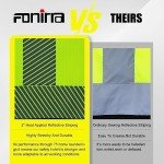 High Visibility Reflective T-Shirts for Men - 3 Pack